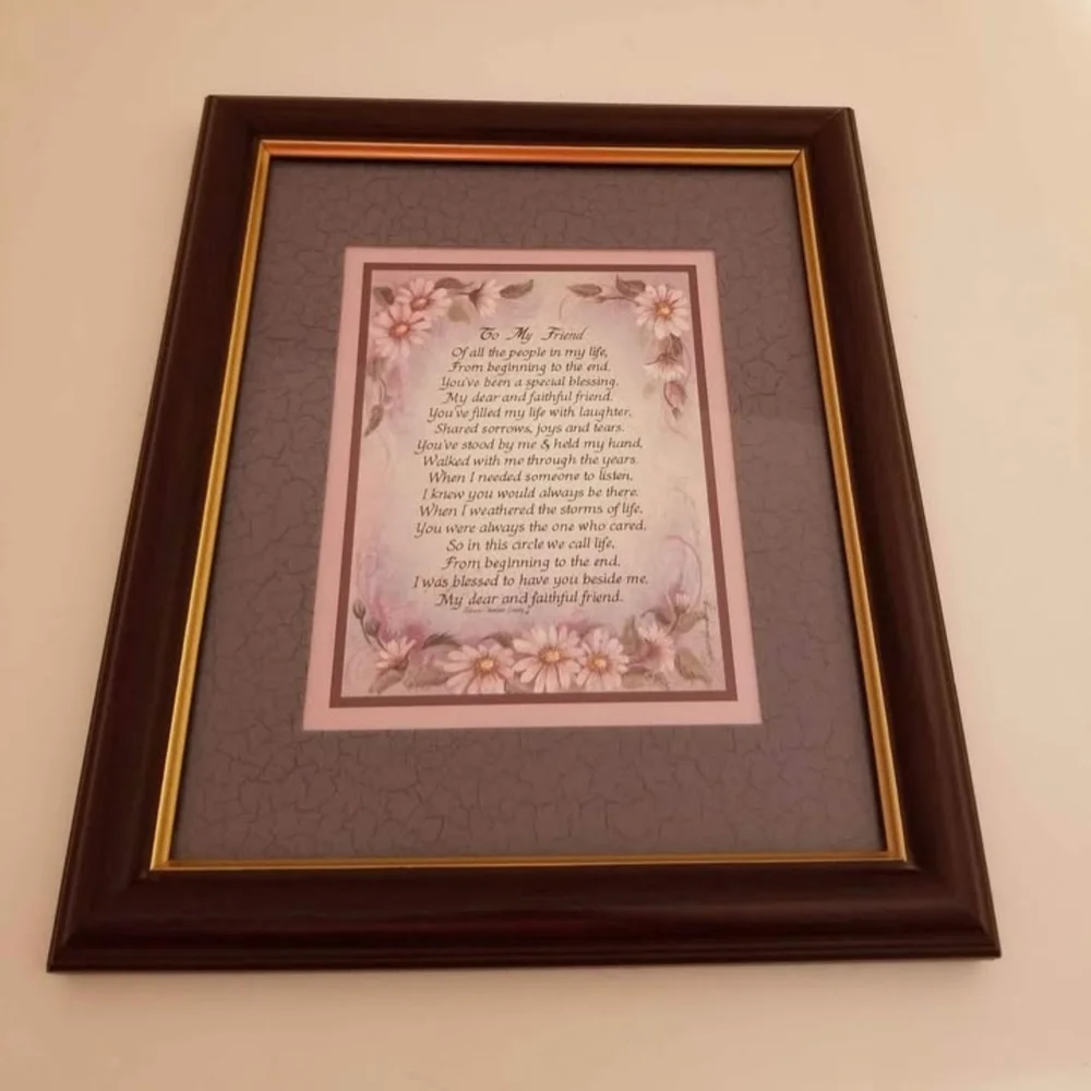 Home Interiors Brown and Gold Accent Frame - Picture 2 of 4